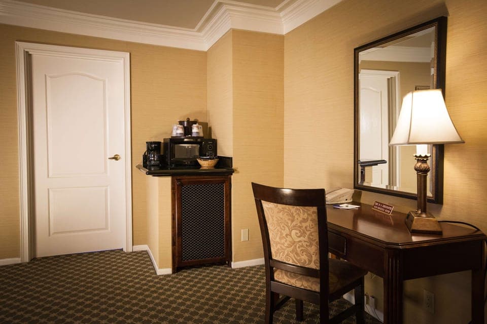 Suite, 2 Queen Beds, Balcony, City View (with Sofabed) | Premium bedding, in-room safe, desk, blackout drapes