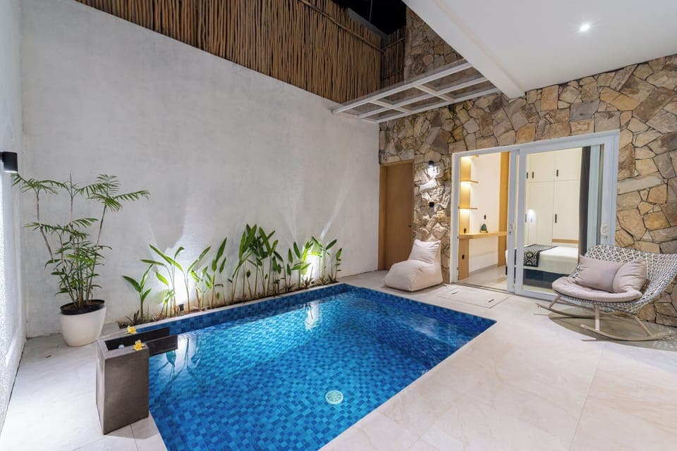 Deluxe Villa, Pool View | Terrace/patio