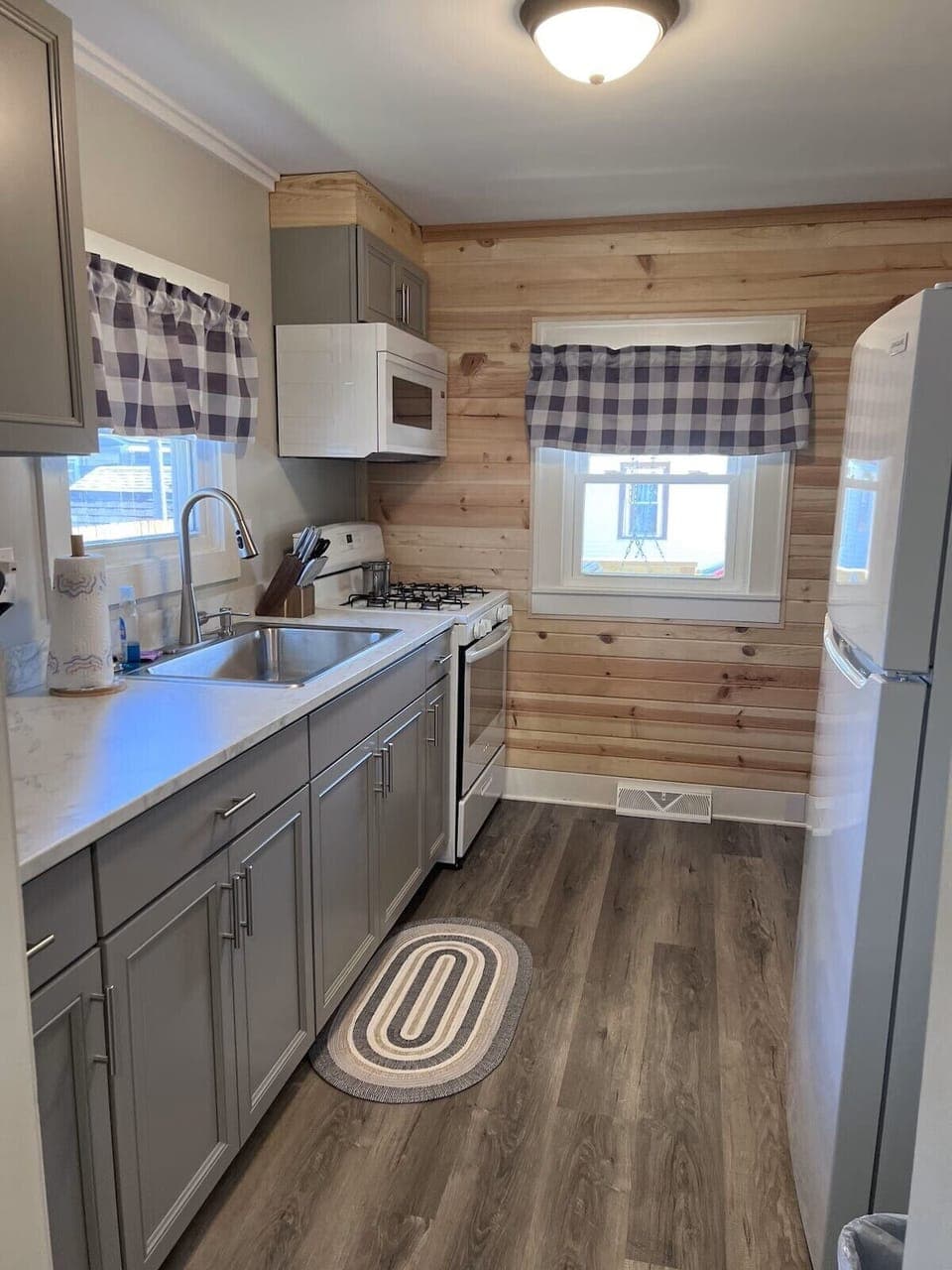Kitchen from the dining room