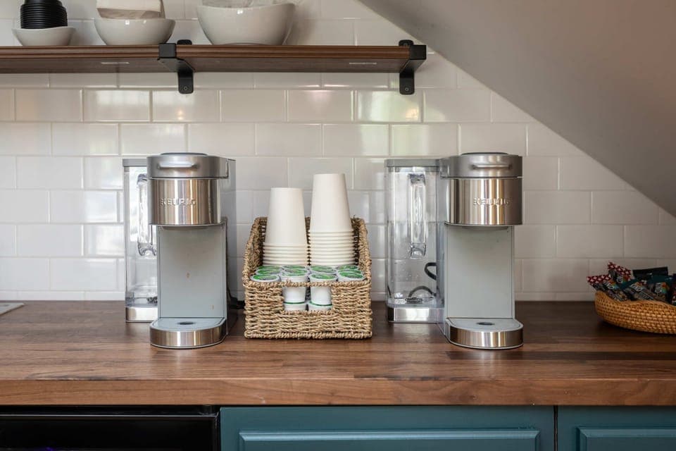 Coffee makers in the common area - we want to make sure you start you day off on the right foot