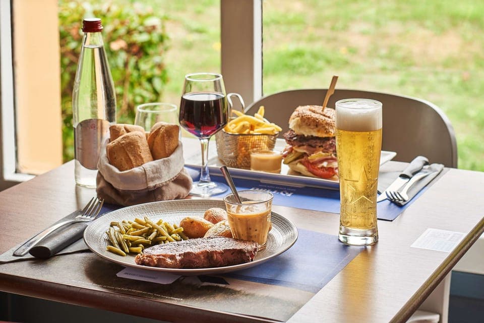 Breakfast served, French cuisine