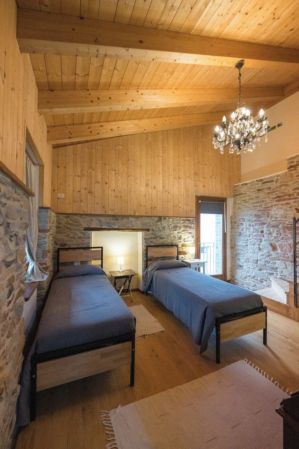 Down comforters, Select Comfort beds, free minibar