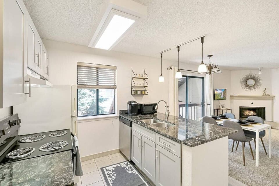 Freshly remodeled kitchen