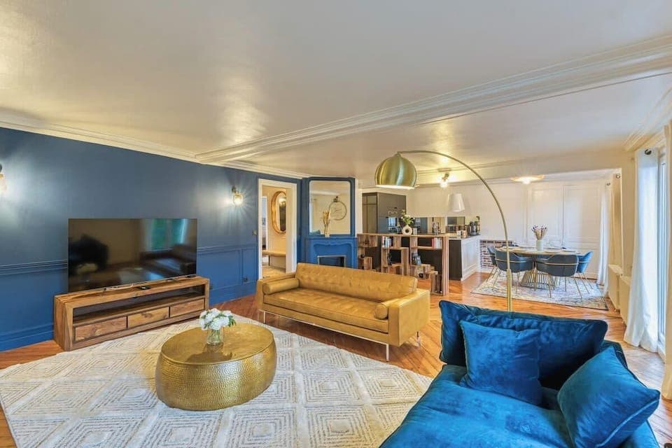 Espace détente avec TV 