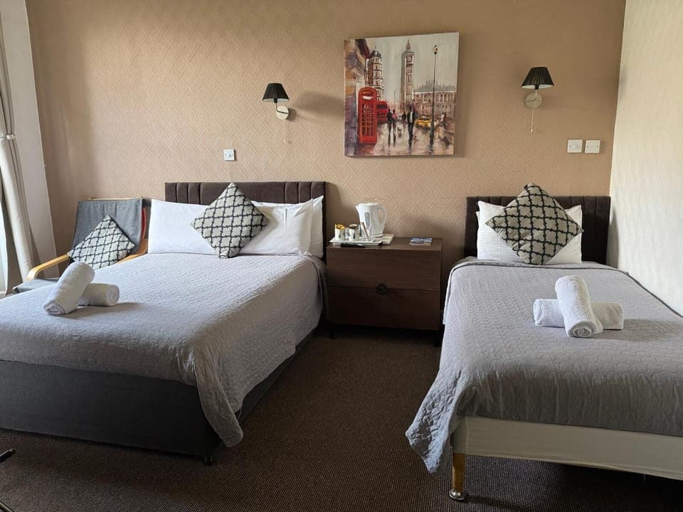 Economy Twin Room, Garden View | Free WiFi