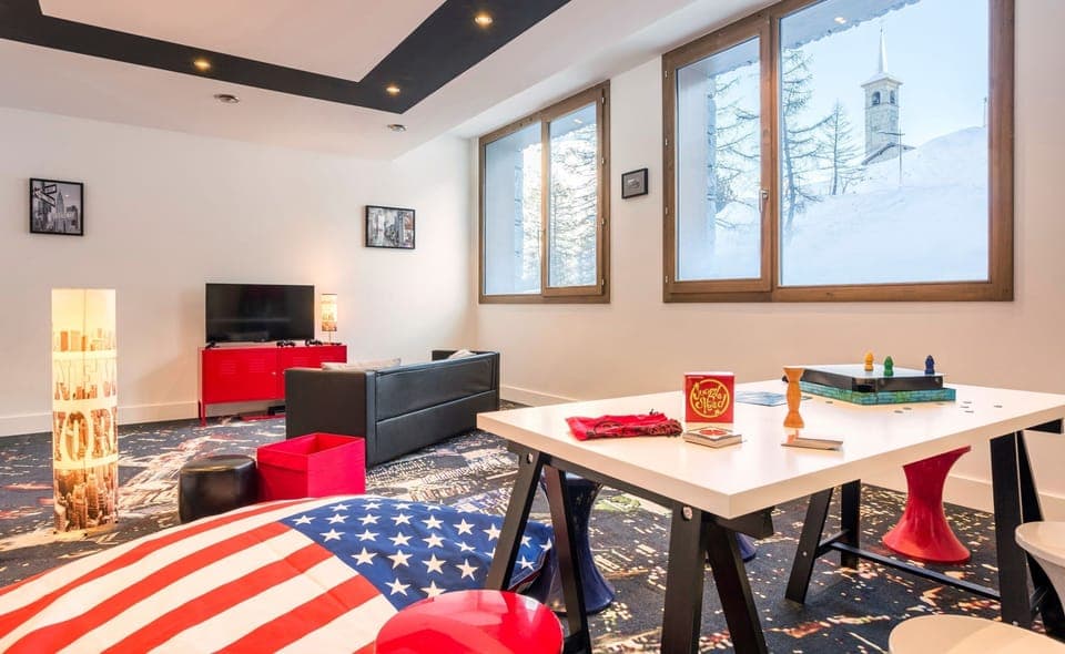 If the kids have had enough of the pool, take them to the play area.