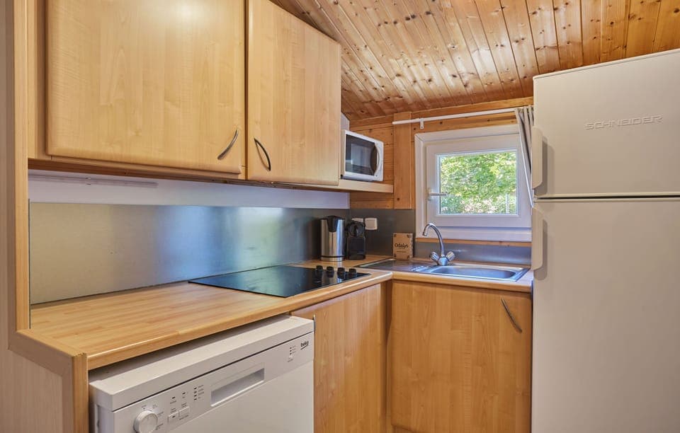 Make a quick meal in your kitchen.