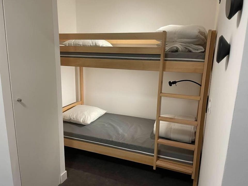 There’s lots of room for the kids in the bunk bed!