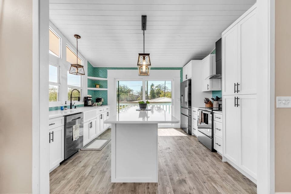 Large Open Kitchen Space