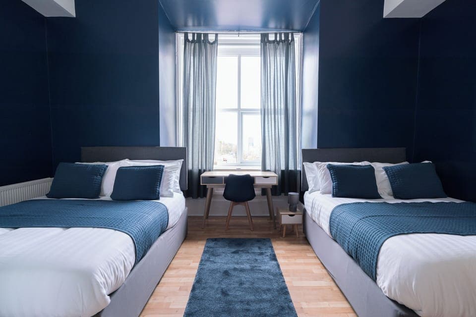 Free WiFi, bed sheets