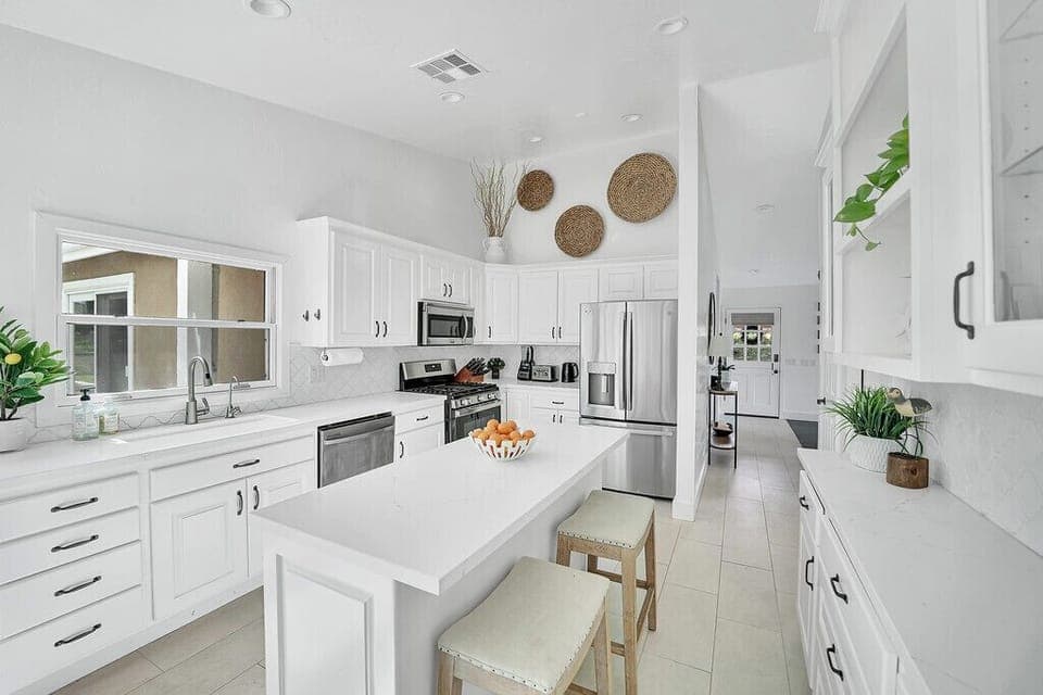 Kitchen with everything needed for extended stay