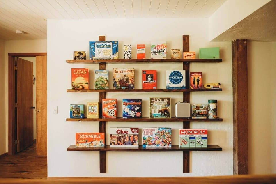 All the best games you can imagine! A mix of classic board games for 2-6 players as well as fun group games!