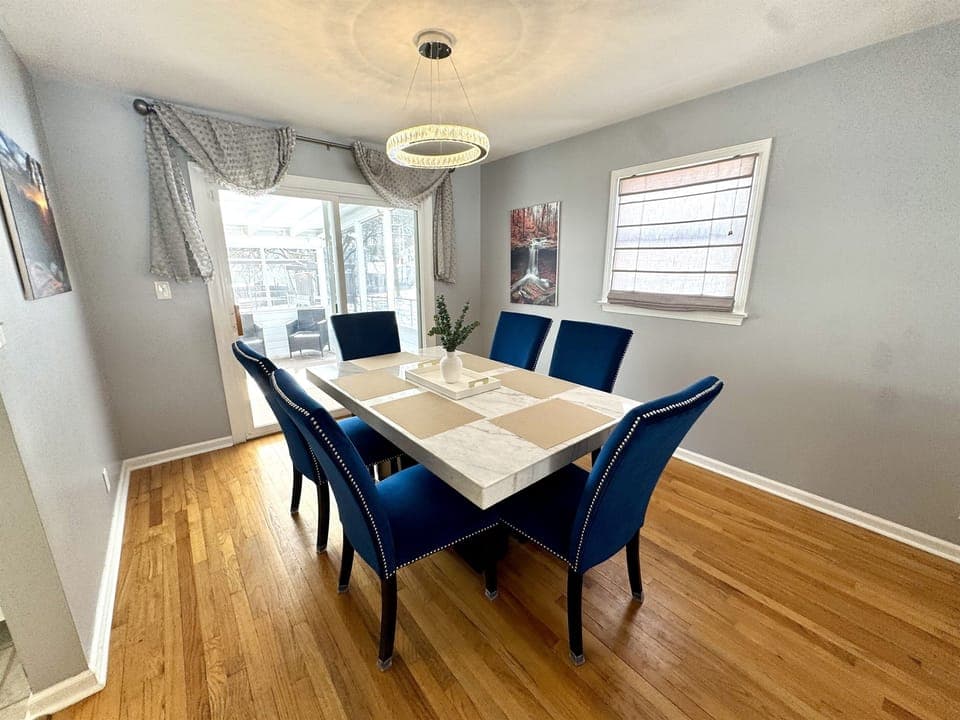 Large Dining Area for hosting Friends and Family!