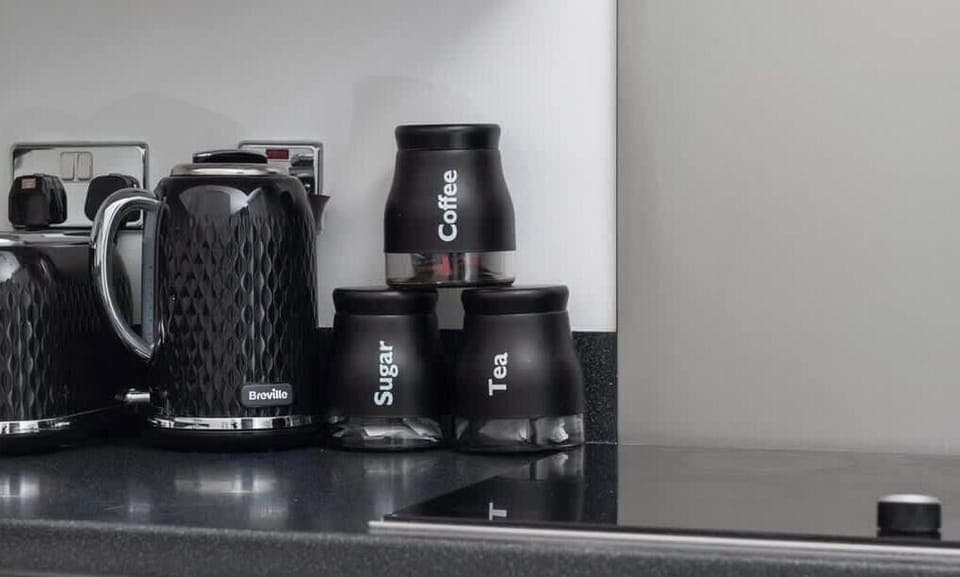 Kitchen at Valore Property Services Short Lets & Serviced Accommodation