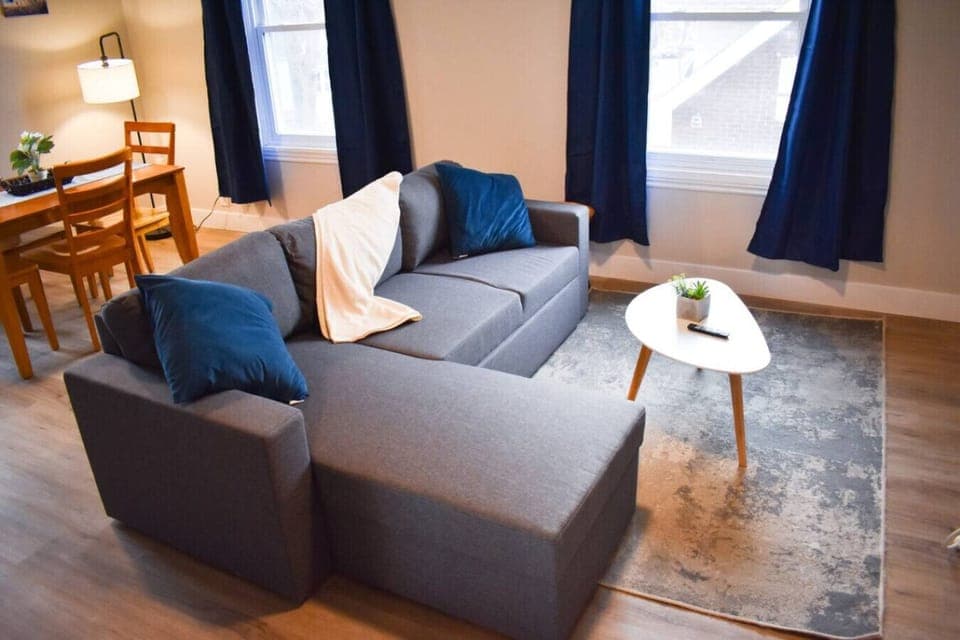 Elegant living room with modern design