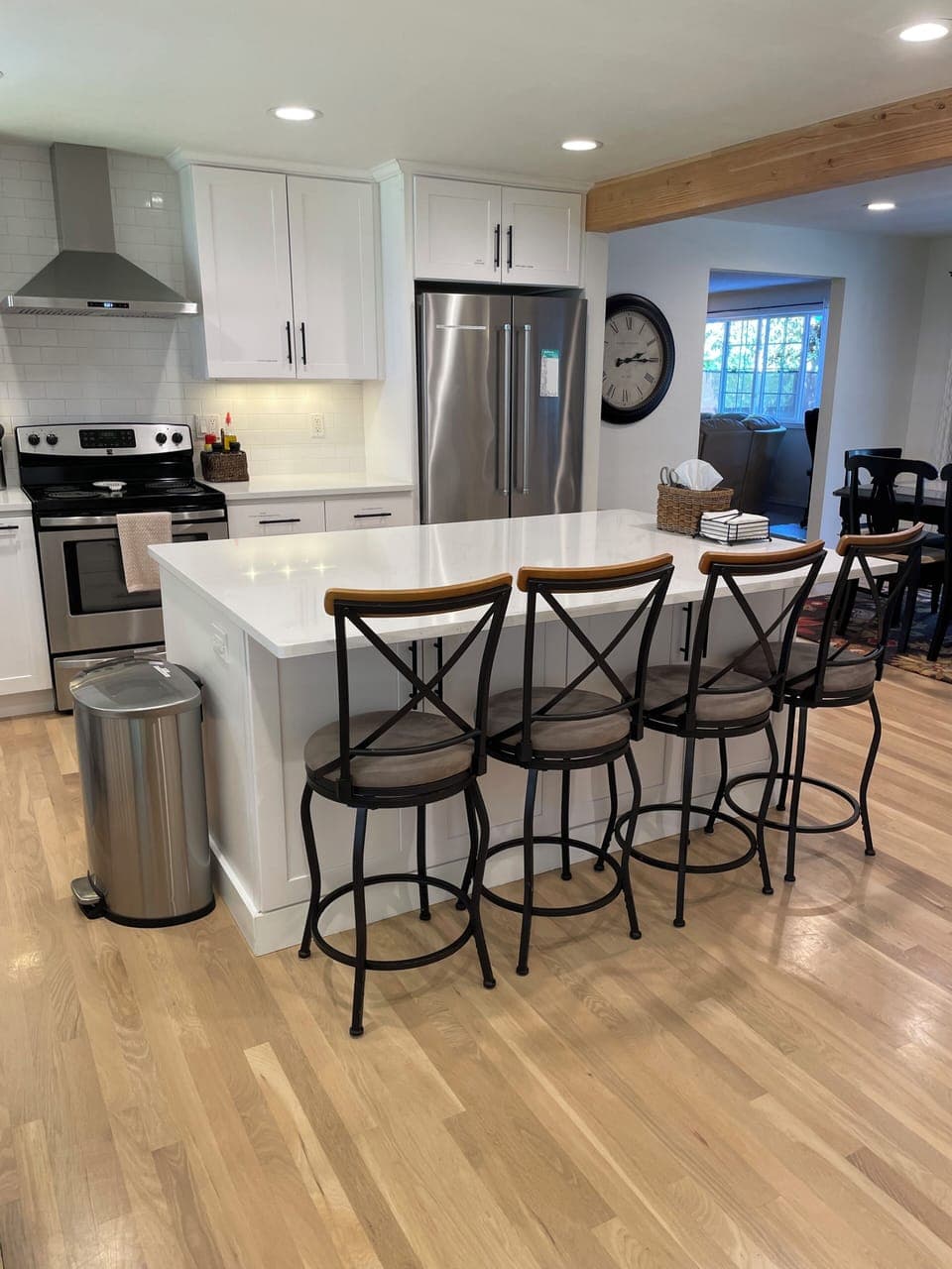 Gourmet kitchen with everything provided preparing delicious meals