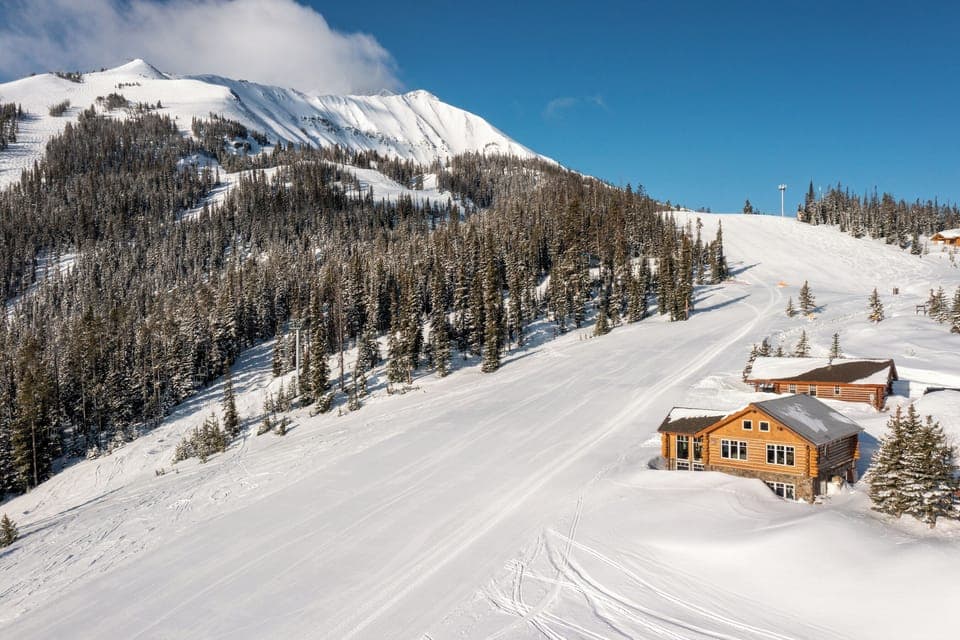 Powder River Paradise Cabin on the Powder River slope with Lone Peak Backdrop