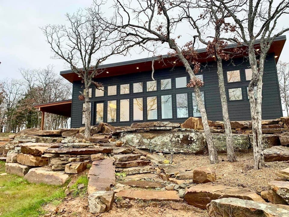 Exterior of the home