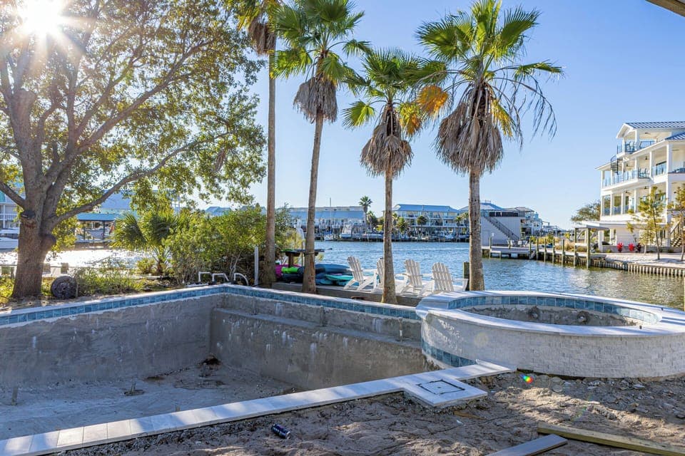 Jan 2026 Pool Update: The tile is going in! It wont be long now!!!