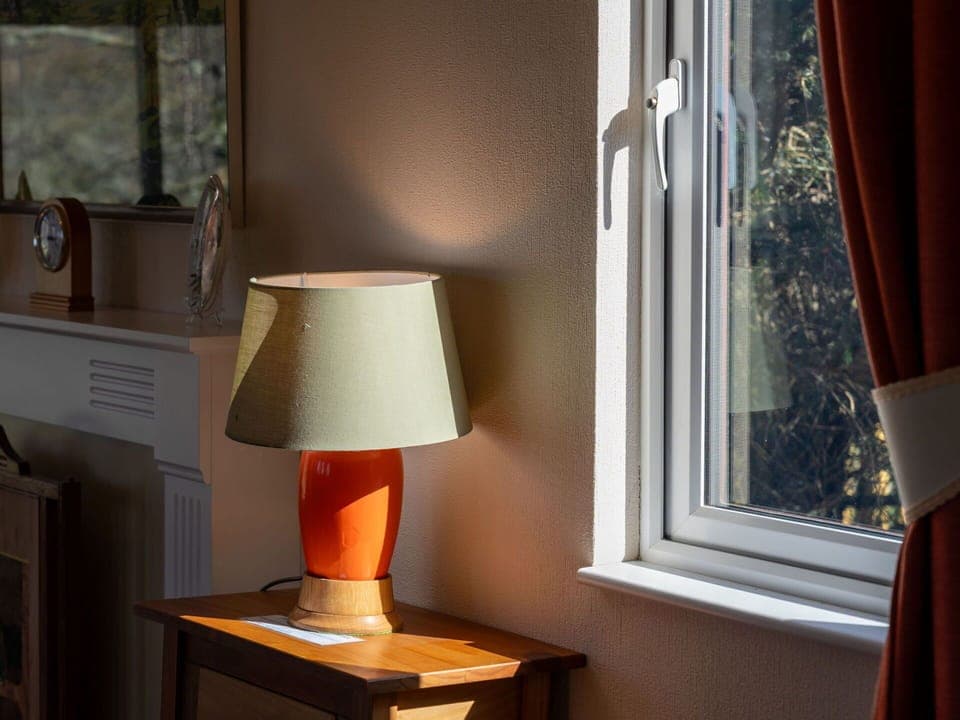 Lampshade, Interior Design, Lighting, Lamp, Orange, Home, Furniture, Room, Light Fixture, Curtain