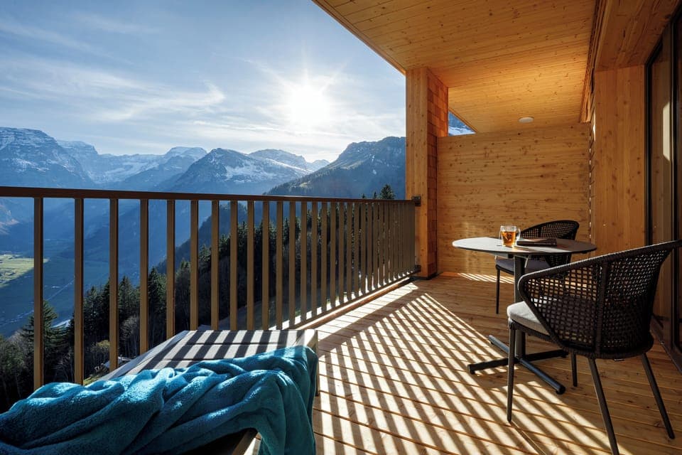 Panoramic Double Room, Mountain View | Terrace/patio