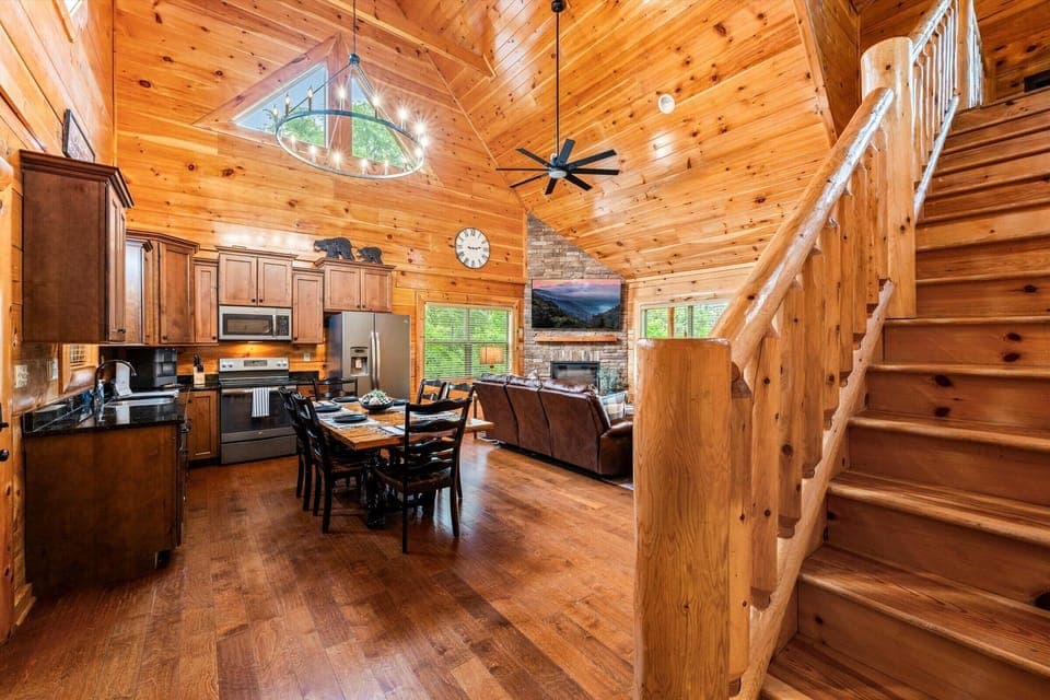 Spacious open-concept layout--perfect for gathering, dining, and relaxing