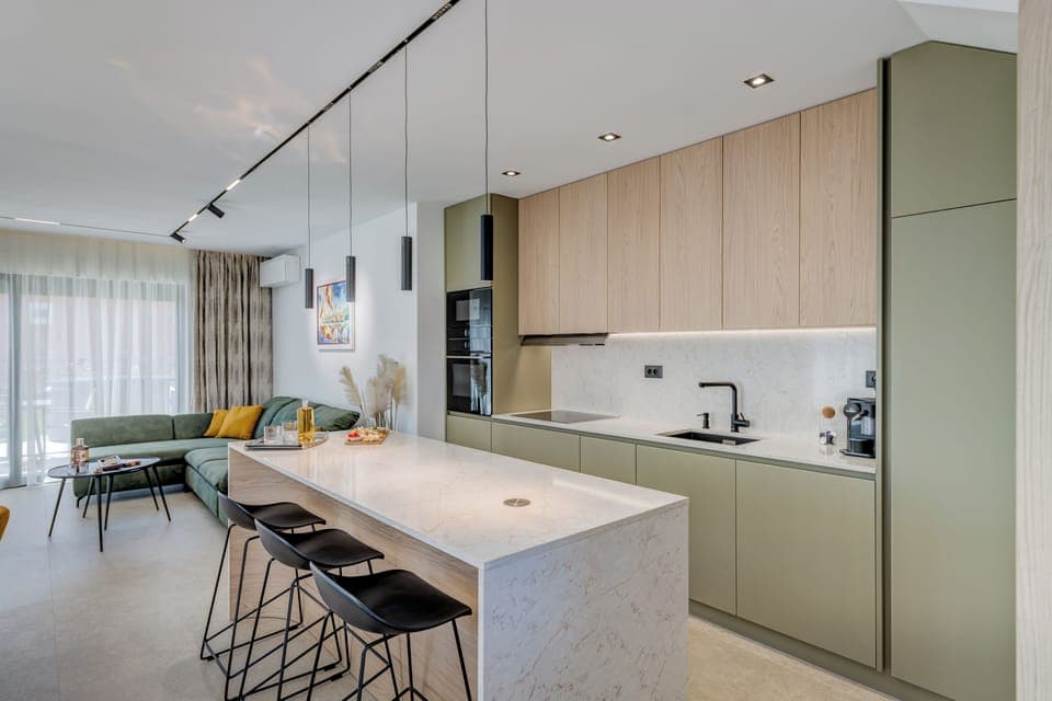 Deluxe Villa | Private kitchen | Coffee/tea maker