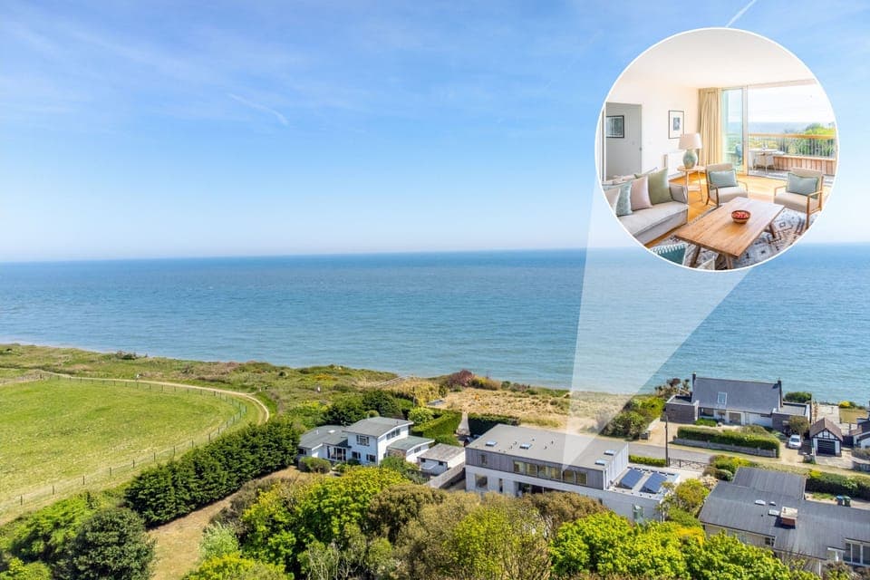 Heath House, Thorpeness: Sea views throughout