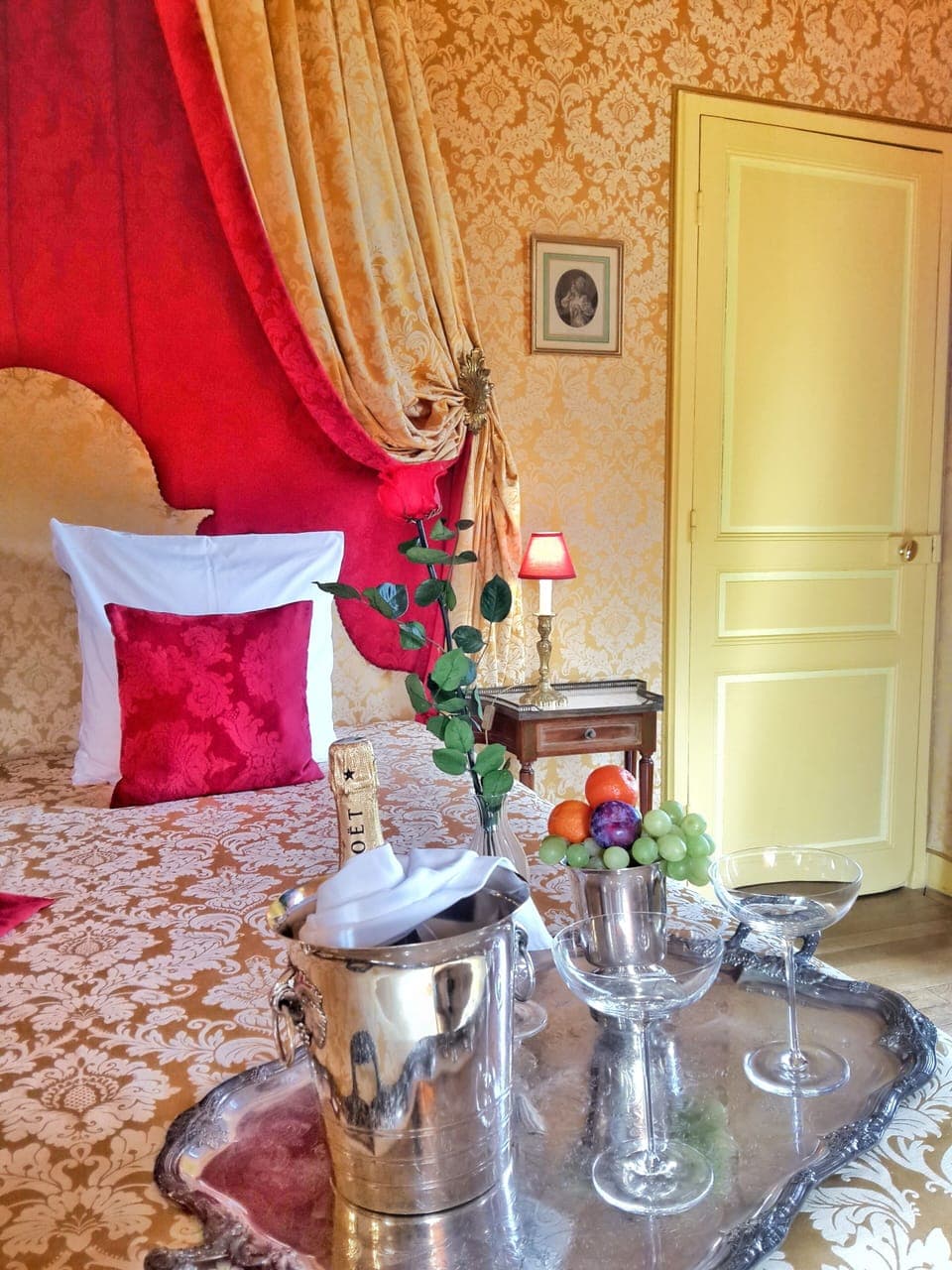 Marquis Room | Premium bedding, individually decorated, desk, free WiFi