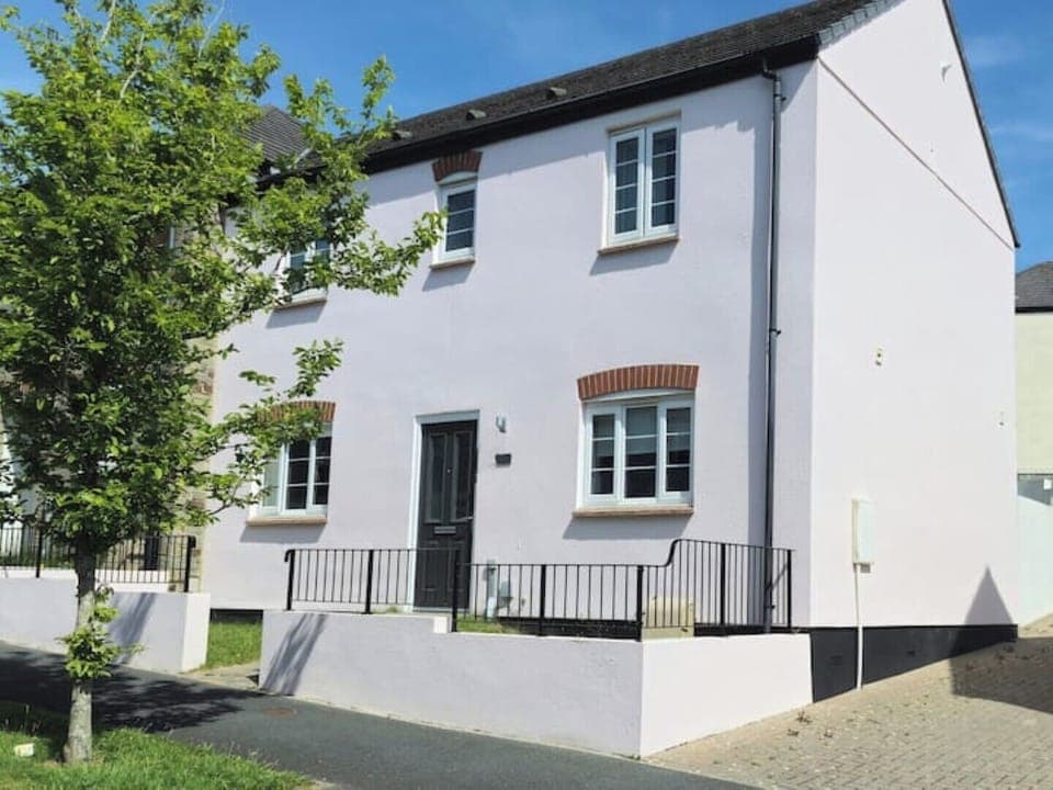 Front and left side of the house