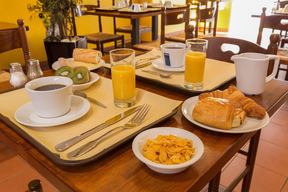 Daily buffet breakfast (EUR 12 per person)