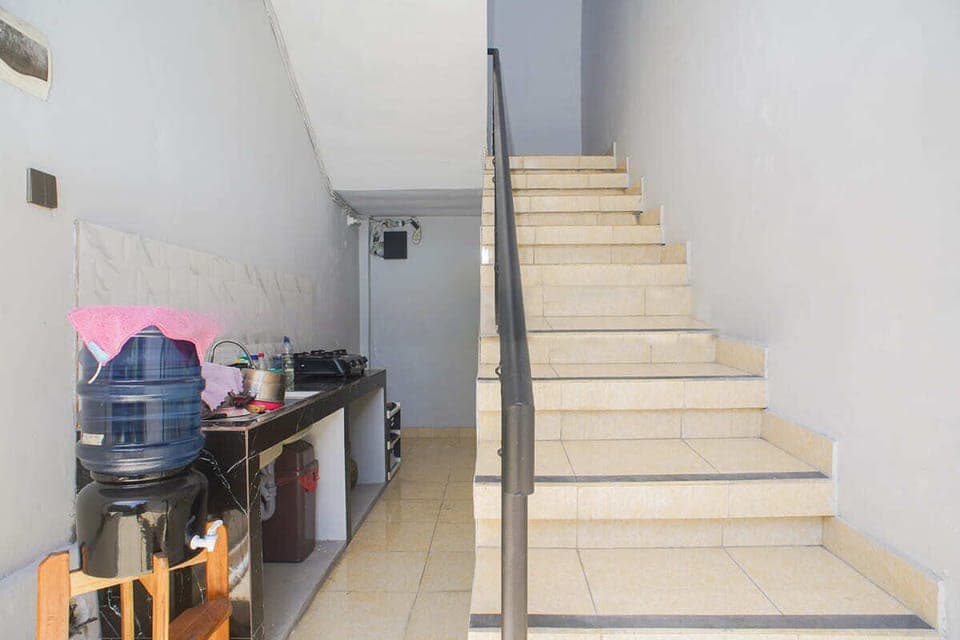 Public Kitchen next to stair