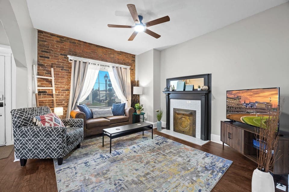 Living Room: Kick back, relax, and make yourself at home—comfort lives here