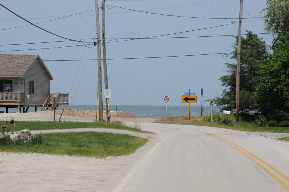 view from driveway entrance (bottom left)