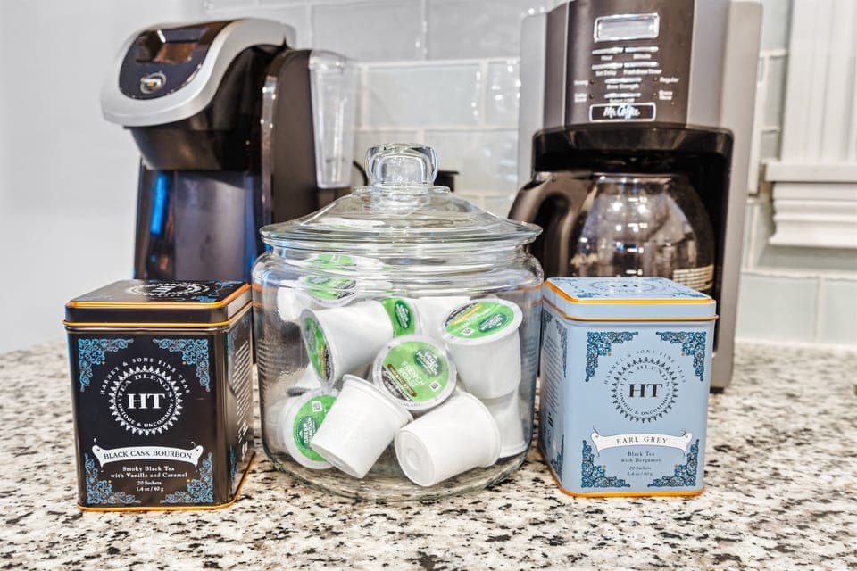 Coffee/hot chocolate bar!