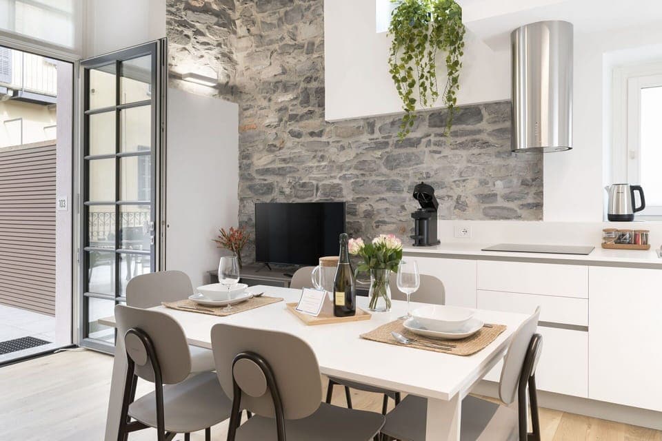 Dining Room, Kitchen