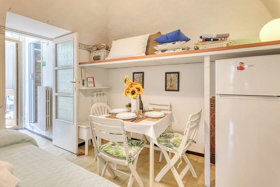 Family Apartment, Multiple Bedrooms (Best House Porto Vecchio E Ciclabile) | Dining