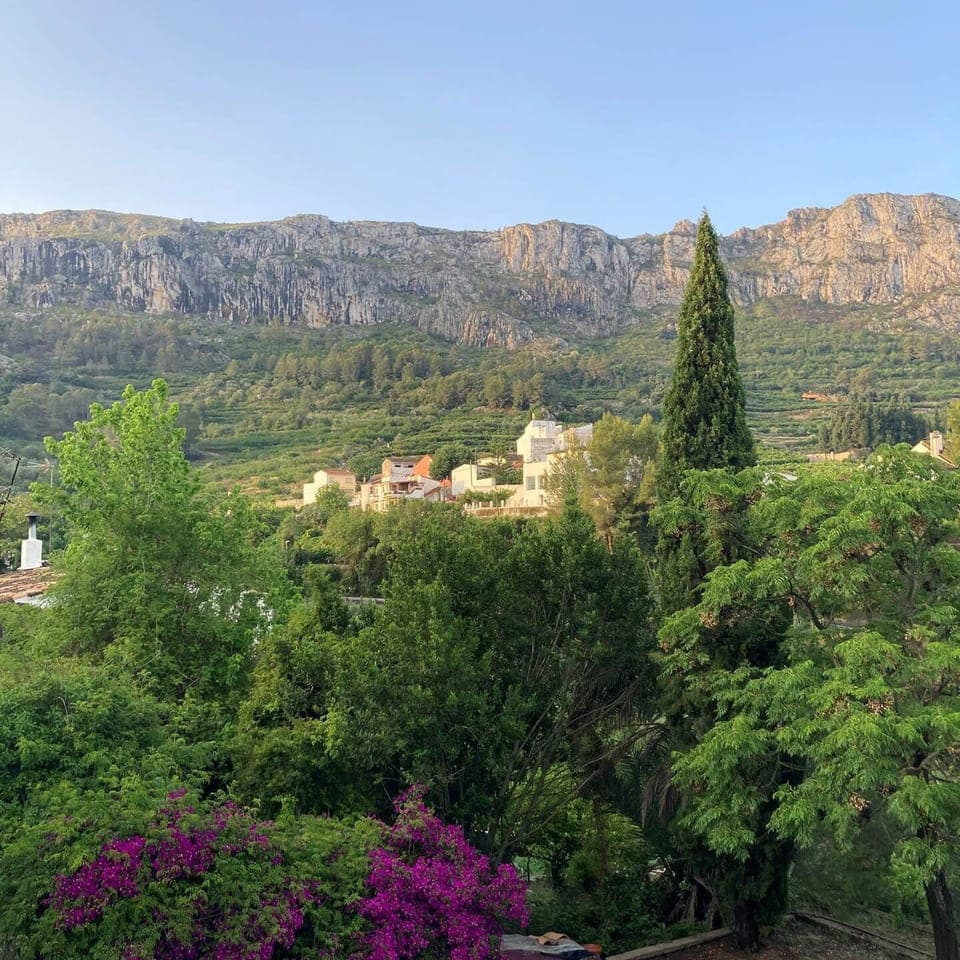 Vista a La Forada