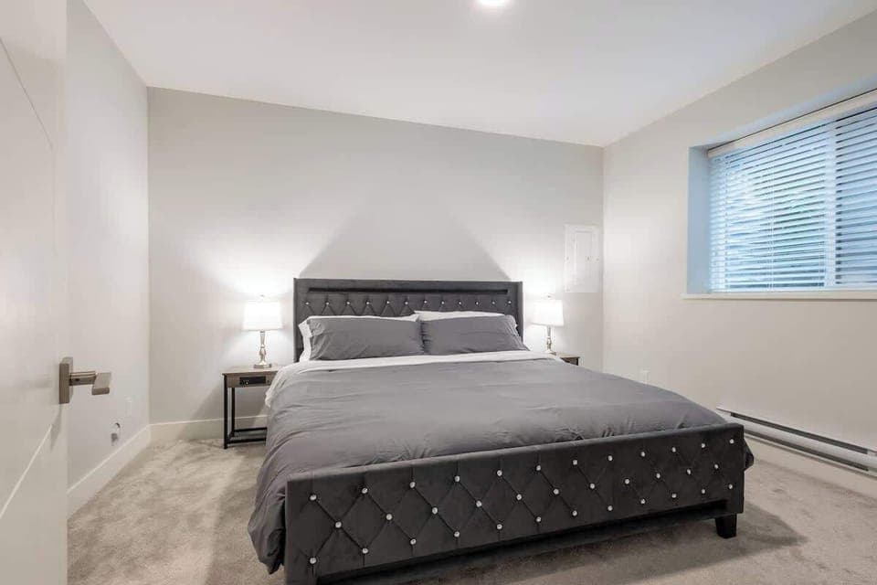 Drift off to sleep comfortably and style in this beautifully designed bedroom sanctuary.