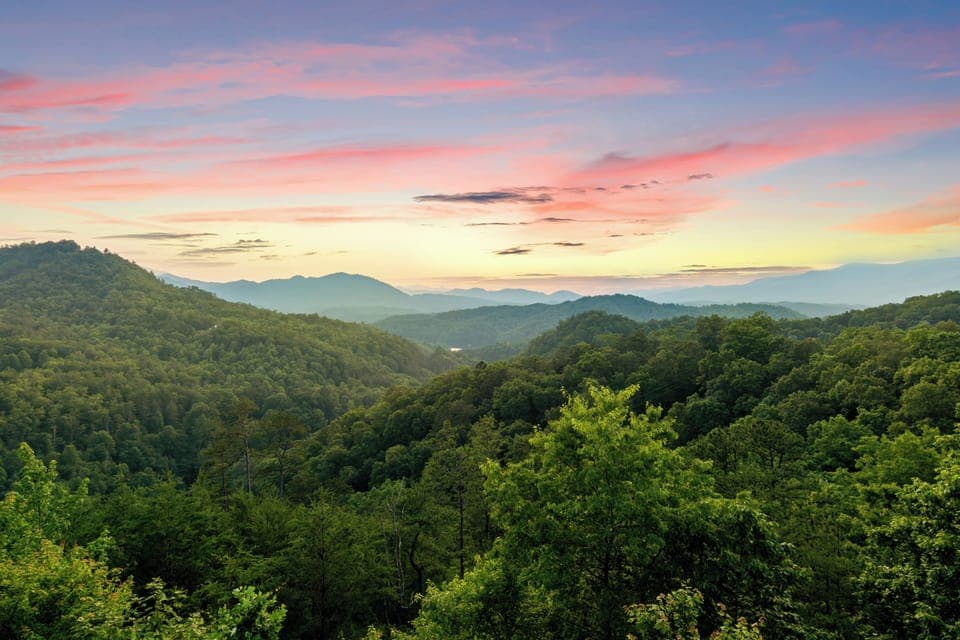 Sunset View from the Front Porch! 