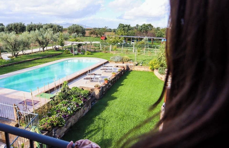 Seasonal outdoor pool