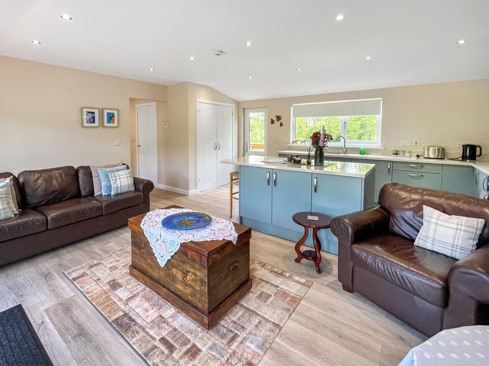 Living area | Ridge View Lodge - Alderneuk Lodges, Dumfries