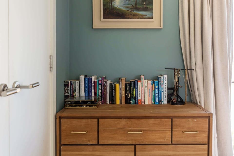 Chest of drawers in master bedroom