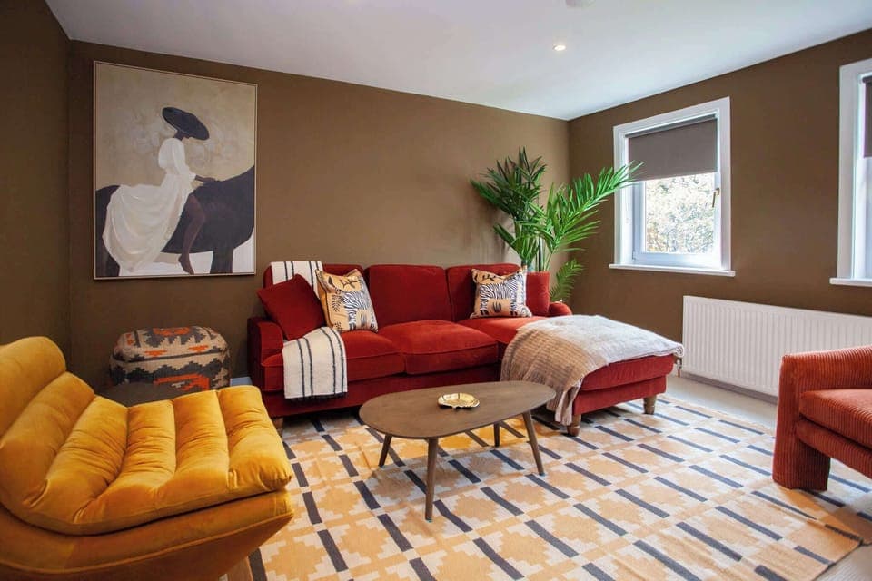 Comfortable and spacious living room