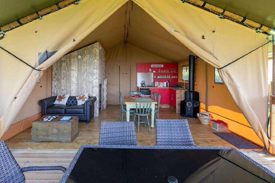 kitchen and dining room