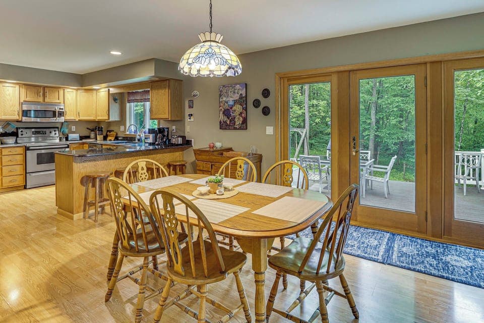 Interior | Open Floor Plan | Free WiFi | 2-Story Home | Central Heating & A/C