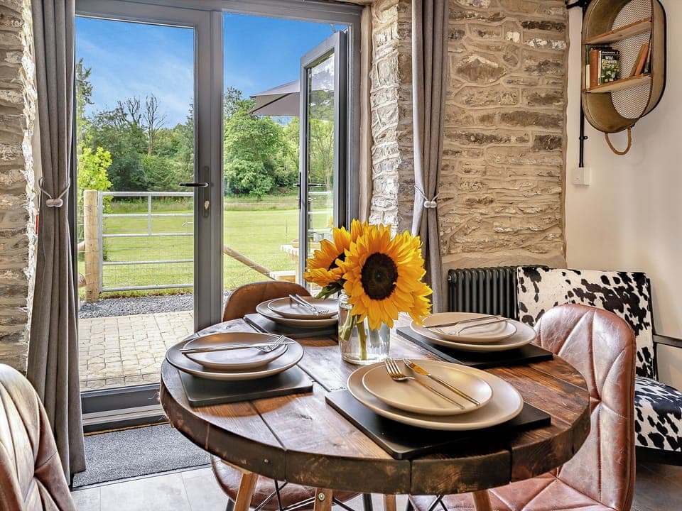 Dining Area | The Old Cowsheds 3 - Mynach - Gaer Cottages, Cribyn, Lampeter