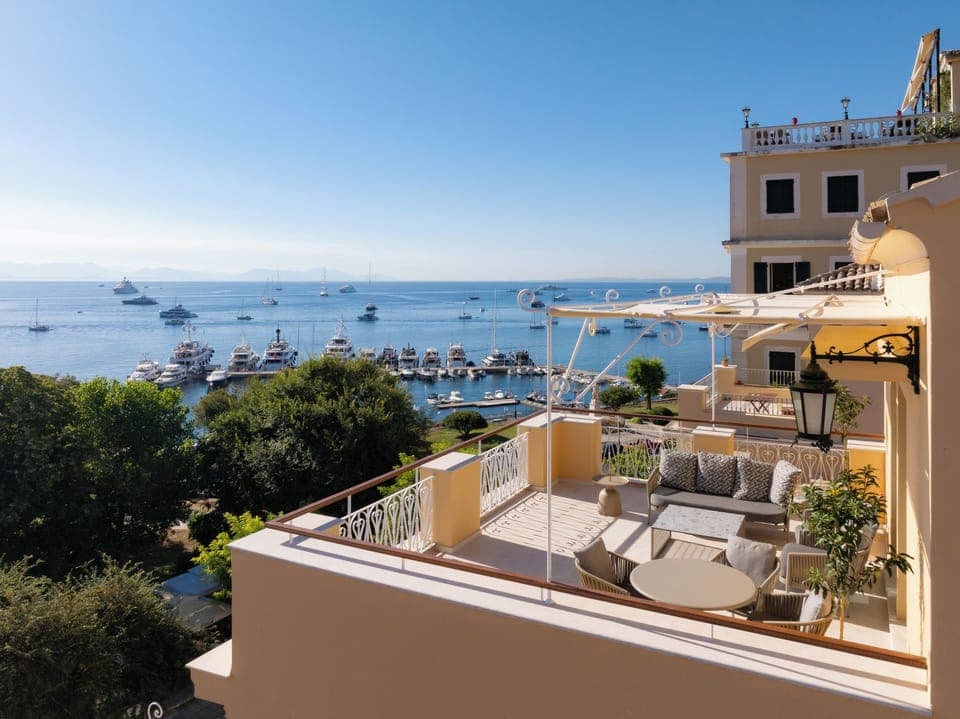 Panoramic Suite, Balcony, Sea View | Balcony view