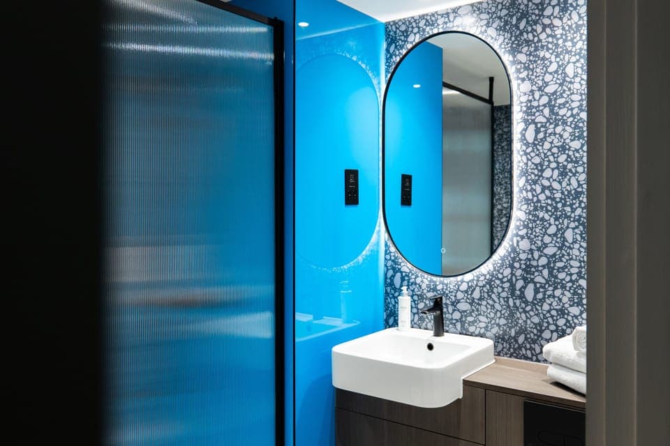 Eco-friendly toiletries, hair dryer