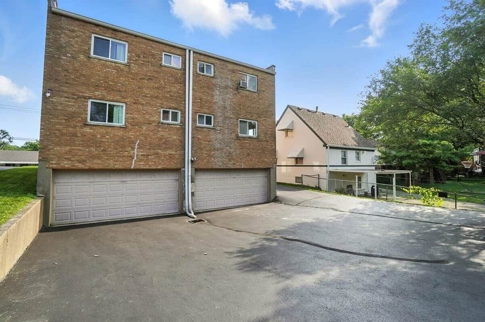 Rear Of Building, Indoor and Outdoor Parking 